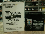 YUASA AGM YTX14-BS 12V 12AH 200A