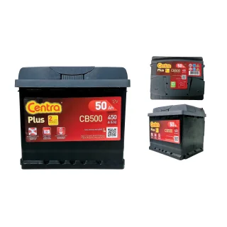 AKUMULATOR CENTRA PLUS 12V 50Ah 450A