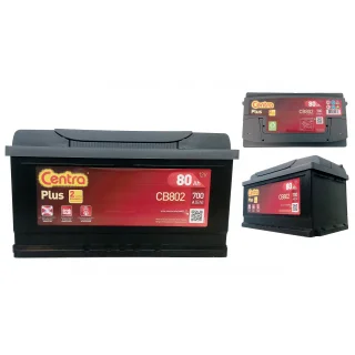 AKUMULATOR CENTRA PLUS 12V 80Ah 700A