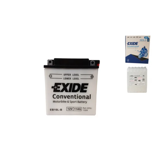 AKUMULATOR EXIDE EB10L-B/YB10L-B 12V 11Ah 130A
