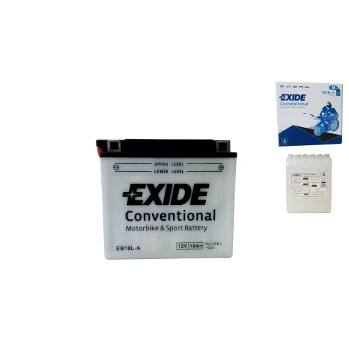 AKUMULATOR EXIDE EB18L-A/YB18L-A 12V 18Ah 190A