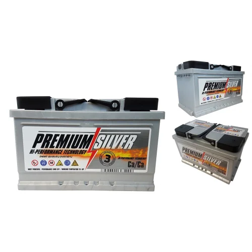 AKUMULATOR PREMIUM SILVER 12V  75Ah 750A