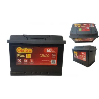 AKUMULATOR CENTRA PLUS 12V 60Ah 540A