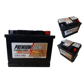 PREMIUM AGM 12V 60Ah 660A