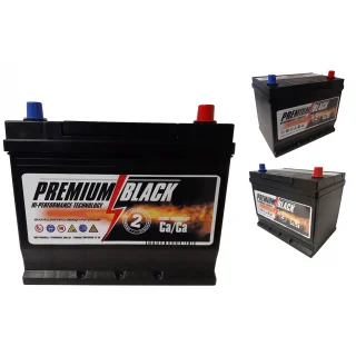 AKUMULATOR PREMIUM BLACK 12V 70Ah 600A PRAWY+ (JAP)