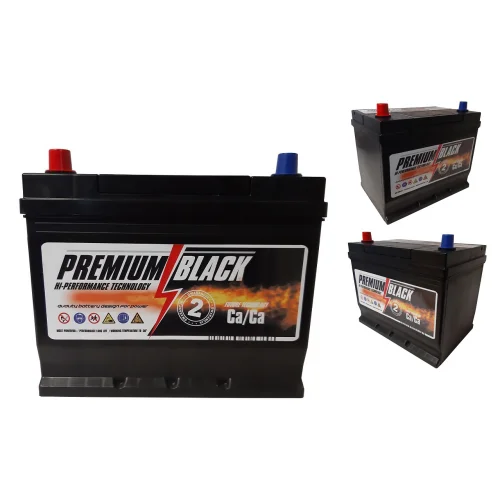 AKUMULATOR PREMIUM BLACK 12V 70Ah 600A LEWY+ (JAP)