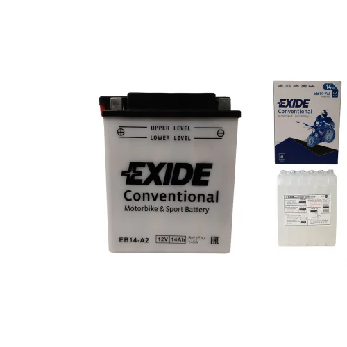 AKUMULATOR EXIDE EB14-A2/YB14-A2 12V 14Ah 145A