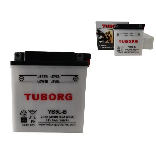AKUMULATOR TUBORG YB5L-B 12V 5Ah 65A
