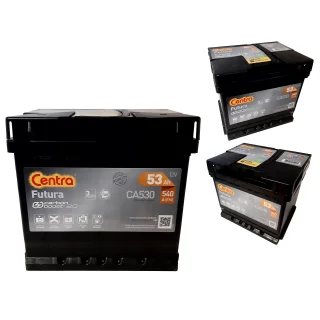 AKUMULATOR CENTRA FUTURA  12V 53Ah 540A