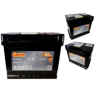 AKUMULATOR CENTRA FUTURA  12V 61Ah 600A