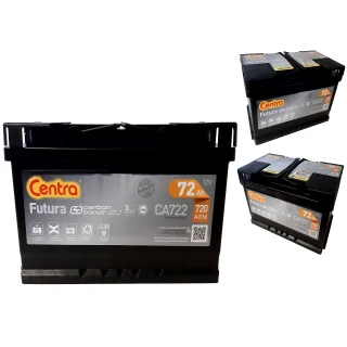 AKUMULATOR CENTRA FUTURA  12V 72Ah 720A