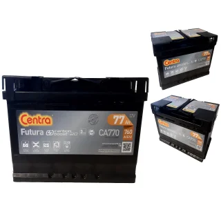 AKUMULATOR CENTRA FUTURA  12V 77Ah 760A