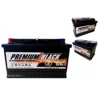 AKUMULATOR PREMIUM BLACK 12V  90Ah 800A LEWY +