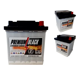 AKUMULATOR PREMIUM BLACK 12V  42Ah 360A KOSTKA