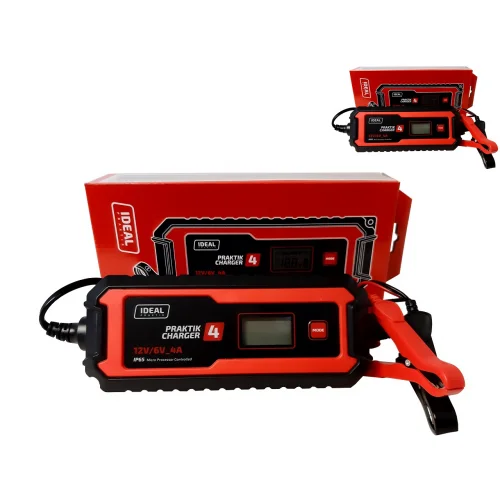 ŁADOWARKA PROSTOWNIK 4A IDEAL PRAKTIK CHARGER 4