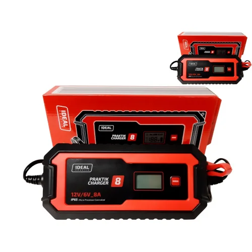 ŁADOWARKA PROSTOWNIK IDEAL 8A PRAKTIK CHARGER 8 ŁADOWARKA PROSTOWNIK IDEAL 8A PRAKTIK CHARGER 8