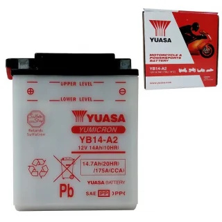AKUMULATOR YUASA YB14-A2 12V 14Ah 175A
