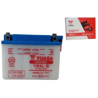 AKUMULATOR YUASA YB4L-B 12V 4Ah 45A