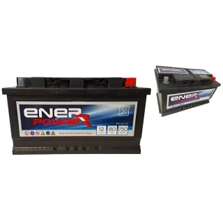 ENERPOWER 12V 80Ah 750A
