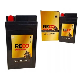 AKUMULATOR RECO B49-6-GEL 6V 10Ah 100A