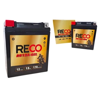 AKUMULATOR RECO RB12A-GEL 12V 12Ah 170A