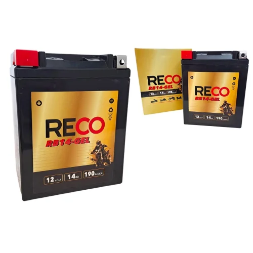 AKUMULATOR RECO RB14-GEL 12V 14Ah 190A