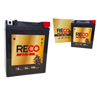 AKUMULATOR RECO RB14L-GEL 12V 14Ah 190A