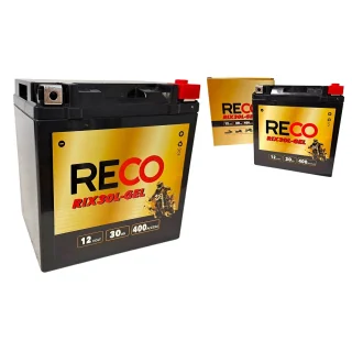 AKUMULATOR RECO RIX30L-GEL 12V 30Ah 400A