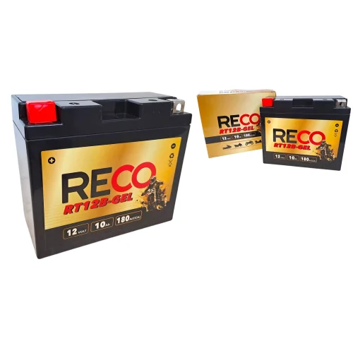 AKUMULATOR RECO RT12B-GEL 12V 10Ah 180A AKUMULATOR RECO RT12B-GEL 12V 10Ah 180A