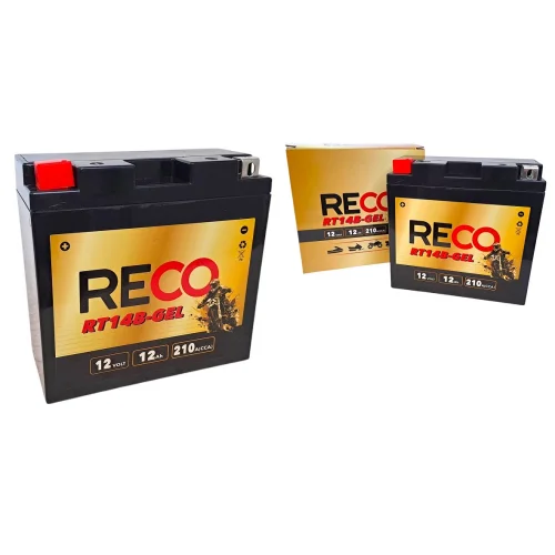 AKUMULATOR RECO RT14B-GEL 12V 12Ah 210A AKUMULATOR RECO RT14B-GEL 12V 12Ah 210A