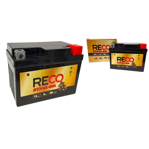 AKUMULATOR RECO RTX4L-GEL 12V 4Ah 50A