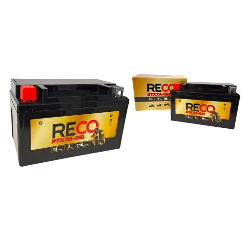 AKUMULATOR RECO RTX7A-GEL 12V 7Ah 110A