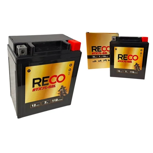 AKUMULATOR RECO RTX7L-GEL 12V 7Ah 110A