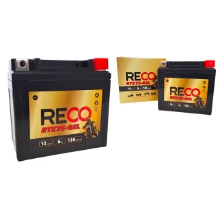 AKUMULATOR RECO RTZ7S-GEL 12V 6Ah 130A