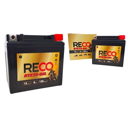 AKUMULATOR RECO RTZ7S-GEL 12V 6Ah 130A