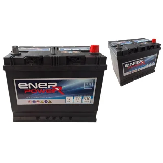 AKUMULATOR ENERPOWER 12V 70Ah 630A JAP P+
